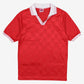 Vintage Football Shirt T-Shirt S Mens 80s USA Made Red Single Stitch
