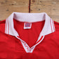 Vintage Football Shirt T-Shirt S Mens 80s USA Made Red Single Stitch