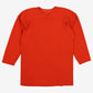 Vintage Russell Athletic T-Shirt L Mens Orange 90s Long Sleeve Single Stitch