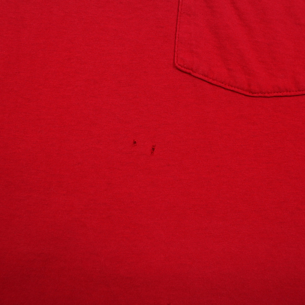Vintage Single Stitch Blank T-Shirt L Mens 00s Red Short Sleeve All Seasons