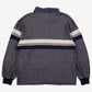 Vintage Duffel T-Shirt L Mens 90s Pullover Jumper Blue USA Made Single Stitch