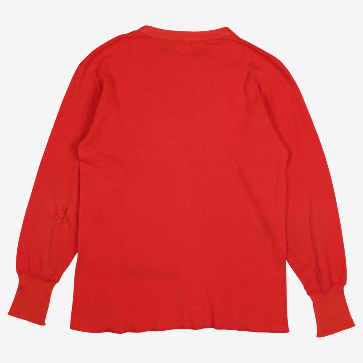 Vintage Duofold Thermal T-Shirt S Mens 60s Long Sleeve Red USA Made