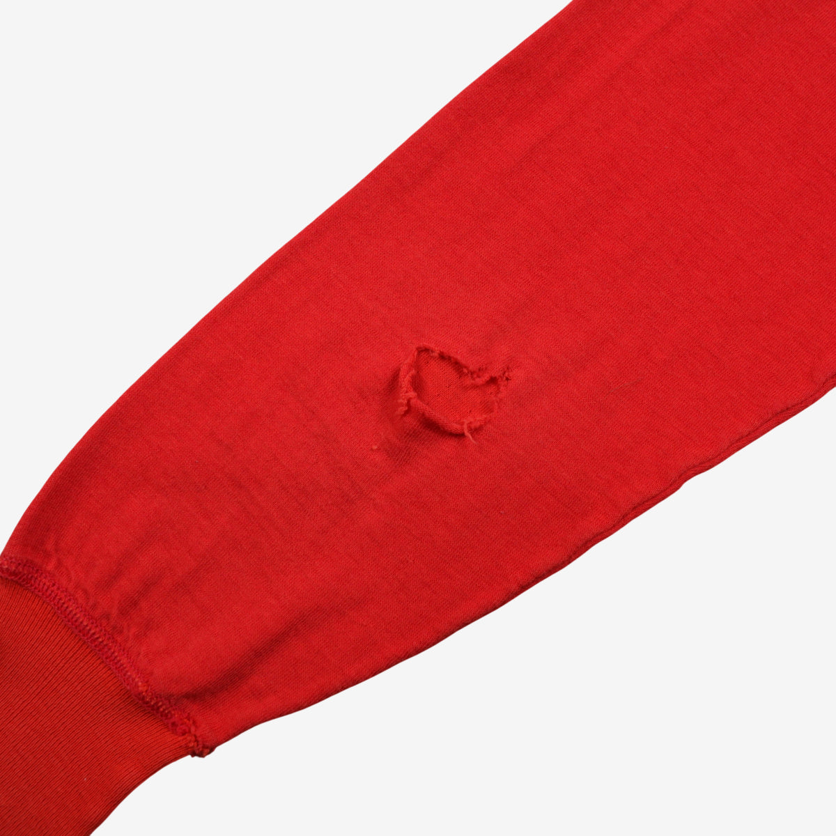 Vintage Duofold Thermal T-Shirt S Mens 60s Long Sleeve Red USA Made