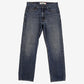 Levi's 505 Jeans 32x32 Blue Regular Straight Medium Stonewash Denim