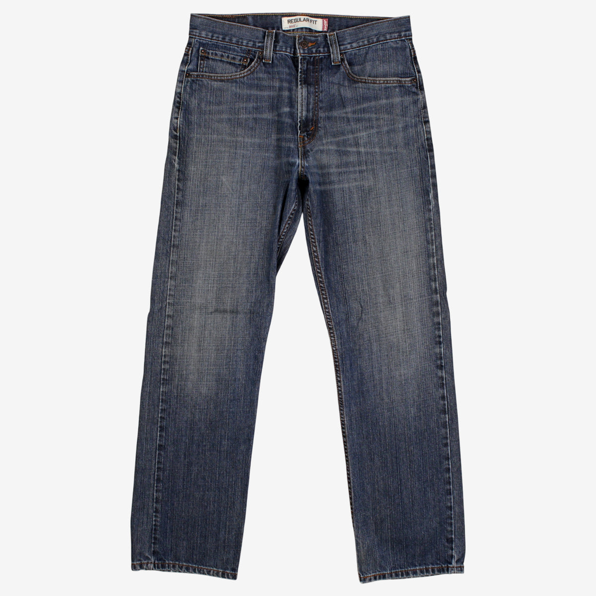Levi's 505 Jeans 32x32 Blue Regular Straight Medium Stonewash Denim