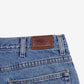 L.L. Bean Lined Loose Jeans 34x30 Blue 00s Light Stonewash Straight Denim