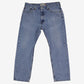 Levis 505 Jeans 36x30 Blue 00s Regular Straight Medium Stonewash Denim