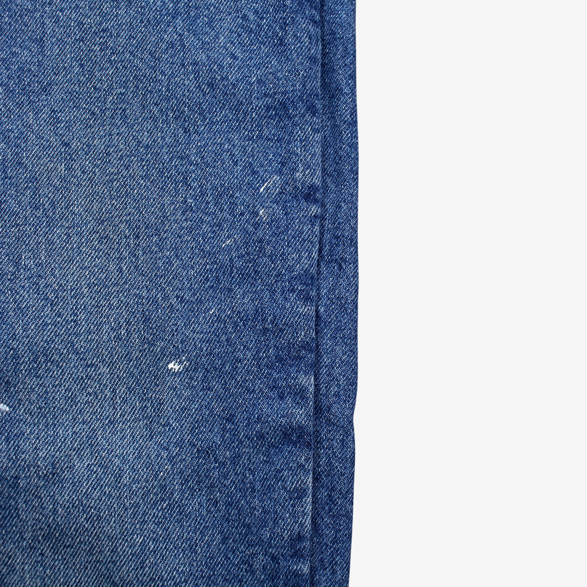 Vintage L.L.Bean Jeans 34x30 Blue Plaid Lined Stonewash Comfort Waist Denim