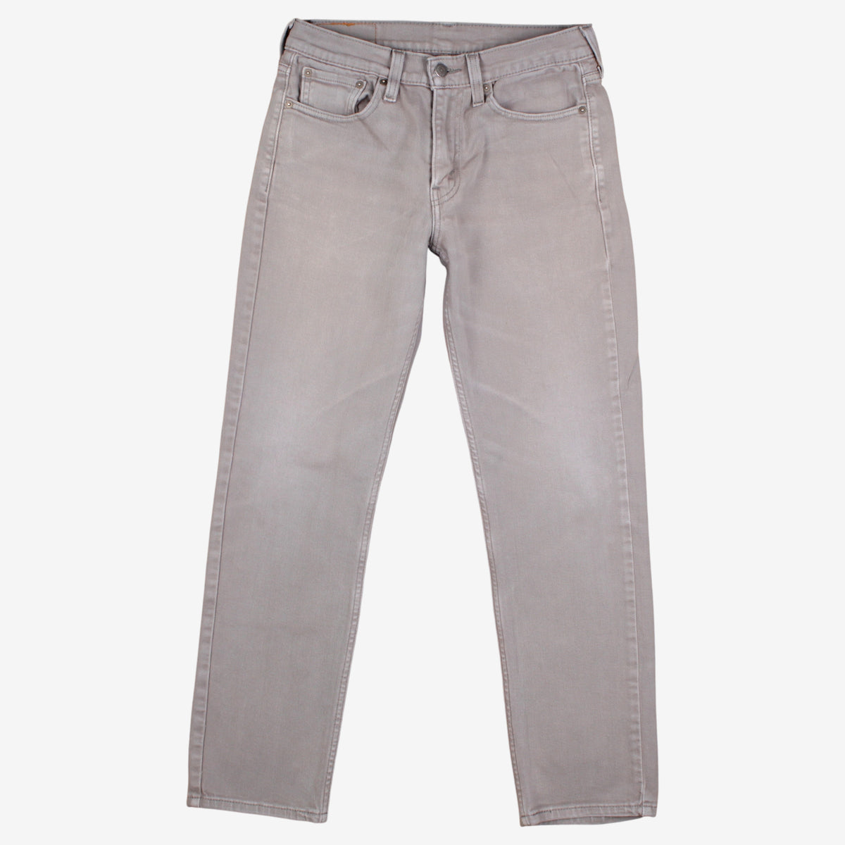 Levis 514 Jeans 29x30 Mens 00s Grey Regular Straight Stonewash Casual Denim