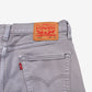Levis 514 Jeans 29x30 Mens 00s Grey Regular Straight Stonewash Casual Denim