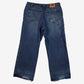 Hang Ten Baggy Y2K Jeans 38x32 Mens 00s Blue Wide Carpenter Skater Surf Denim
