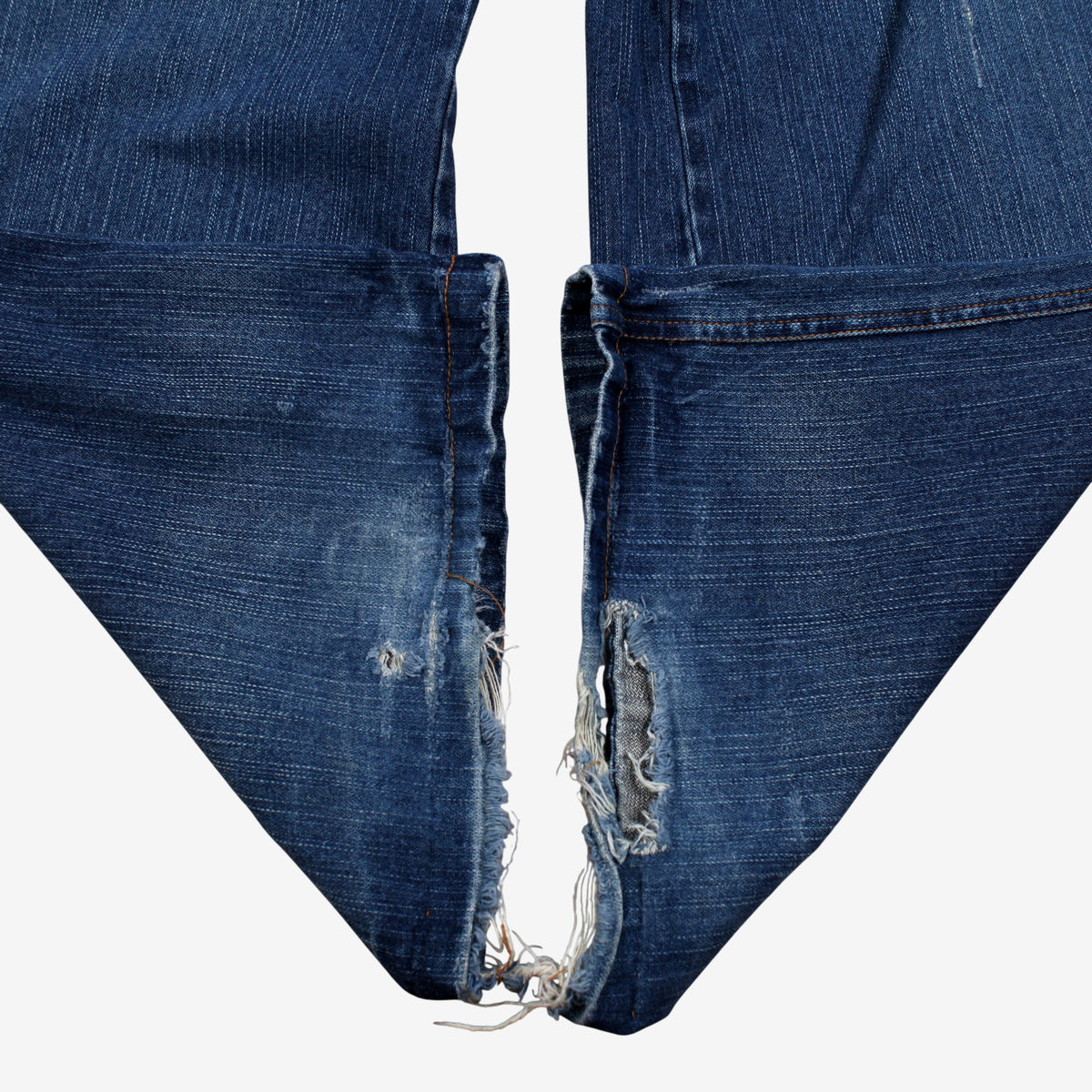 Hang Ten Baggy Y2K Jeans 38x32 Mens 00s Blue Wide Carpenter Skater Surf Denim