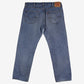Levis 505 Jeans 38x30 Mens Blue 00s Regular Straight Stonewash Mid Rise Denim