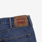 Levis 505 Jeans 38x30 Mens Blue 00s Regular Straight Stonewash Mid Rise Denim
