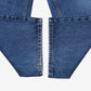 Levis 550 Baggy Jeans 34x28 Womens Blue 00s Wide Leg Relaxed Stonewash Denim