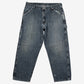 Wrangler Carpenter Jeans 36x29 Mens 00s Blue Dark Stonewash Wide Leg Denim