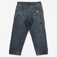 Wrangler Carpenter Jeans 36x29 Mens 00s Blue Dark Stonewash Wide Leg Denim