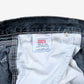 Wrangler Carpenter Jeans 36x29 Mens 00s Blue Dark Stonewash Wide Leg Denim