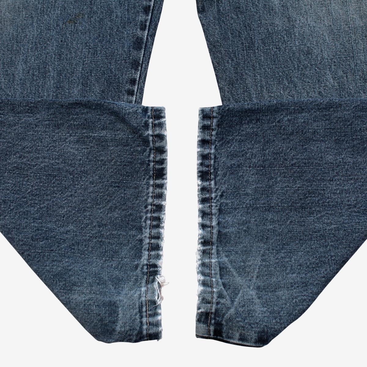 Wrangler Carpenter Jeans 36x29 Mens 00s Blue Dark Stonewash Wide Leg Denim