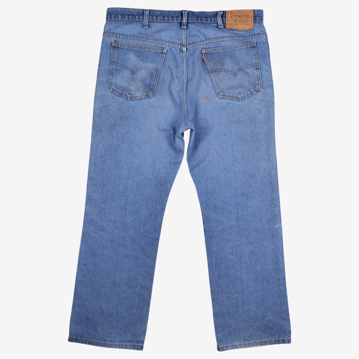 Vintage Levis 517 Jeans 38x29 Mens Blue 70s Regular Bootcut USA Stonewash Denim