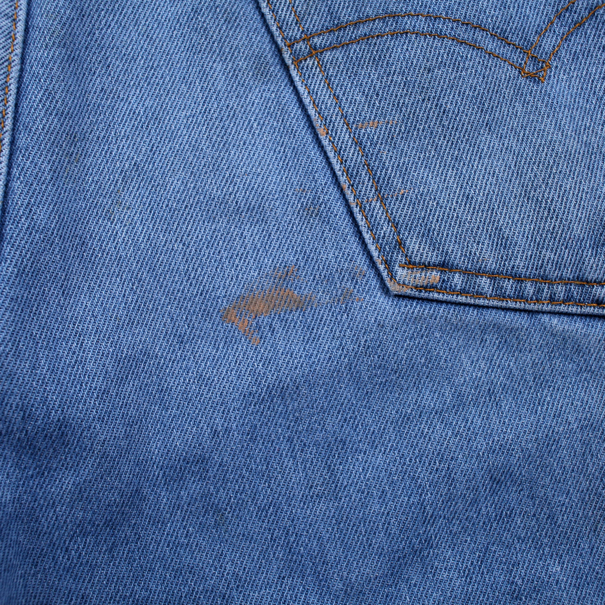 Vintage Levis 517 Jeans 38x29 Mens Blue 70s Regular Bootcut USA Stonewash Denim
