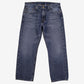 Levis 569 Jeans 34x28 Mens 00s Blue Relaxed Straight Loose Stonewash Denim