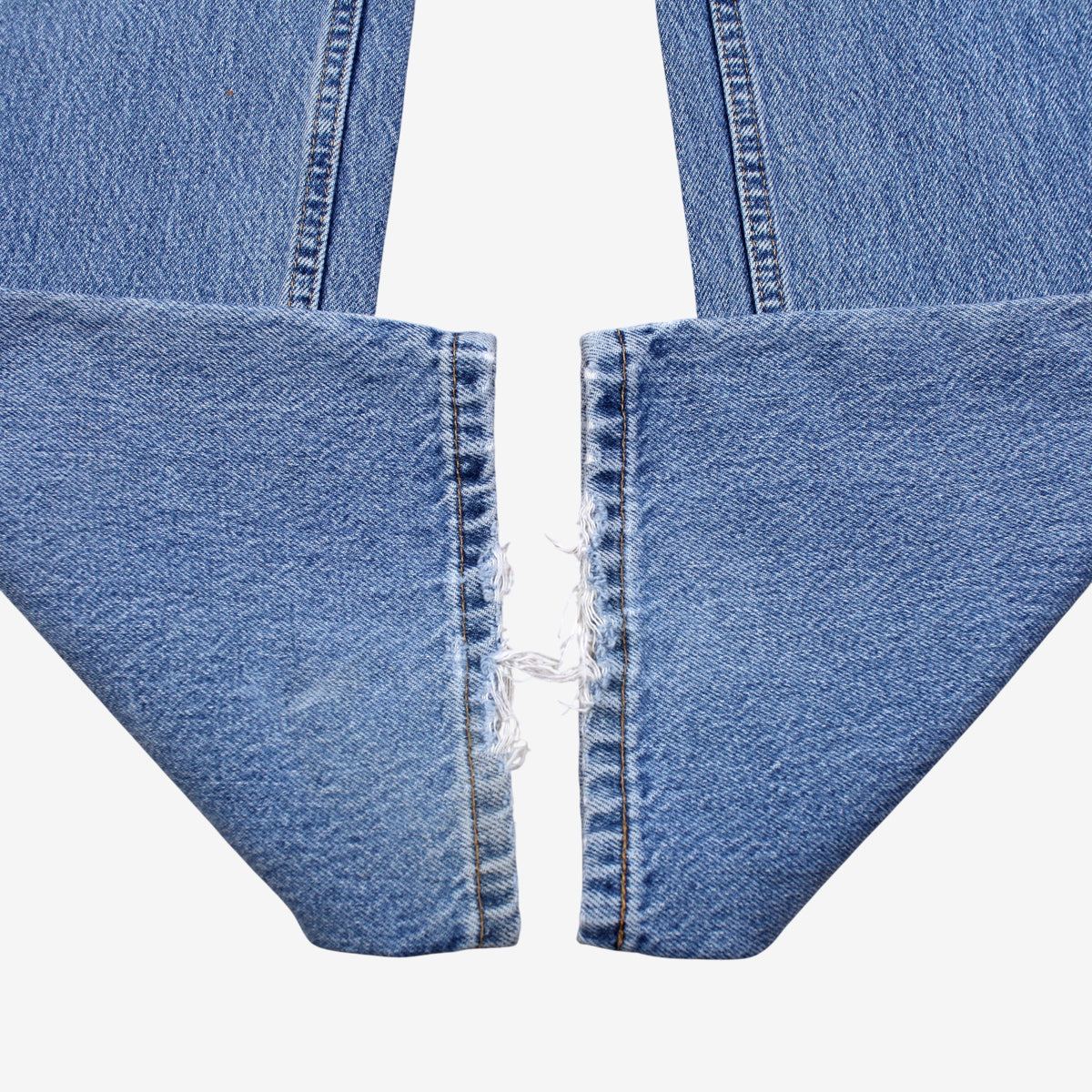 Levis 505 Jeans 34x32 Womens Blue 00s Regular Straight Light Stonewash Denim