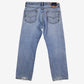 Levis 505 Jeans 34x29 Mens 00s Blue Regular Straight Light Stonewash Denim