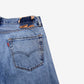 Levis 505 Jeans 34x29 Mens 00s Blue Regular Straight Light Stonewash Denim