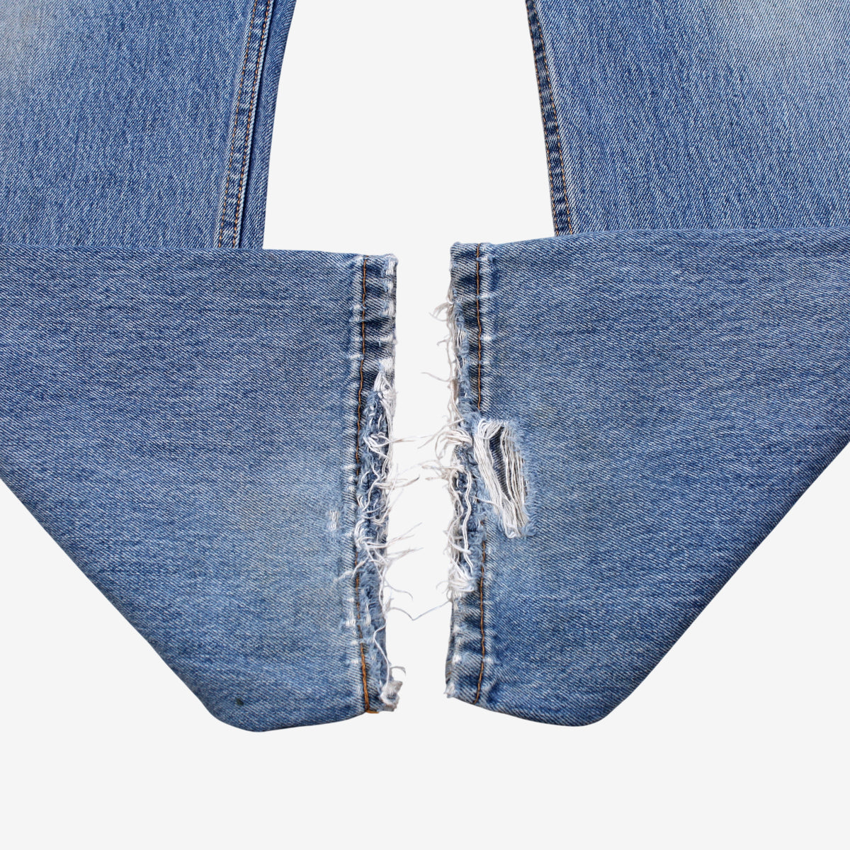 Levis 505 Jeans 34x29 Mens 00s Blue Regular Straight Light Stonewash Denim