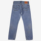 Levis 505 Jeans 32x31 Mens 00s Blue Regular Straight Light Stonewash Denim
