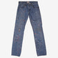 Levis 501 Jeans 31x36 Womens 00s Blue Regular Straight Paint Splatter Denim