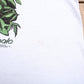 Vintage Oneita T-Shirt L Mens 90s White Graphic Print USA Nature Single Stitch