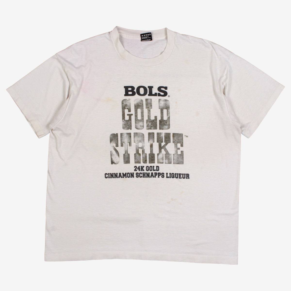 Vintage Fruit of the Loom Graphic T-Shirt XL Mens 80s White USA Single Stitch
