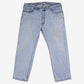 Levis Signature Jeans 40x30 Mens 00s Blue Light Stonewash Straight Denim