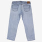 Levis Signature Jeans 40x30 Mens 00s Blue Light Stonewash Straight Denim