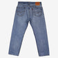Levis 505 Jeans 34x28 Mens 00s Blue Regular Straight Light Stonewash Denim