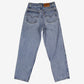 Levis 550 Student Jeans 28x28 Womens Blue Relaxed Taper Light Stonewash Denim