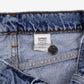 Levis 550 Student Jeans 28x28 Womens Blue Relaxed Taper Light Stonewash Denim