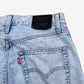 Levis Wide Leg Baggy Jeans 26x28 Womens 00s Blue Light Stonewash Denim