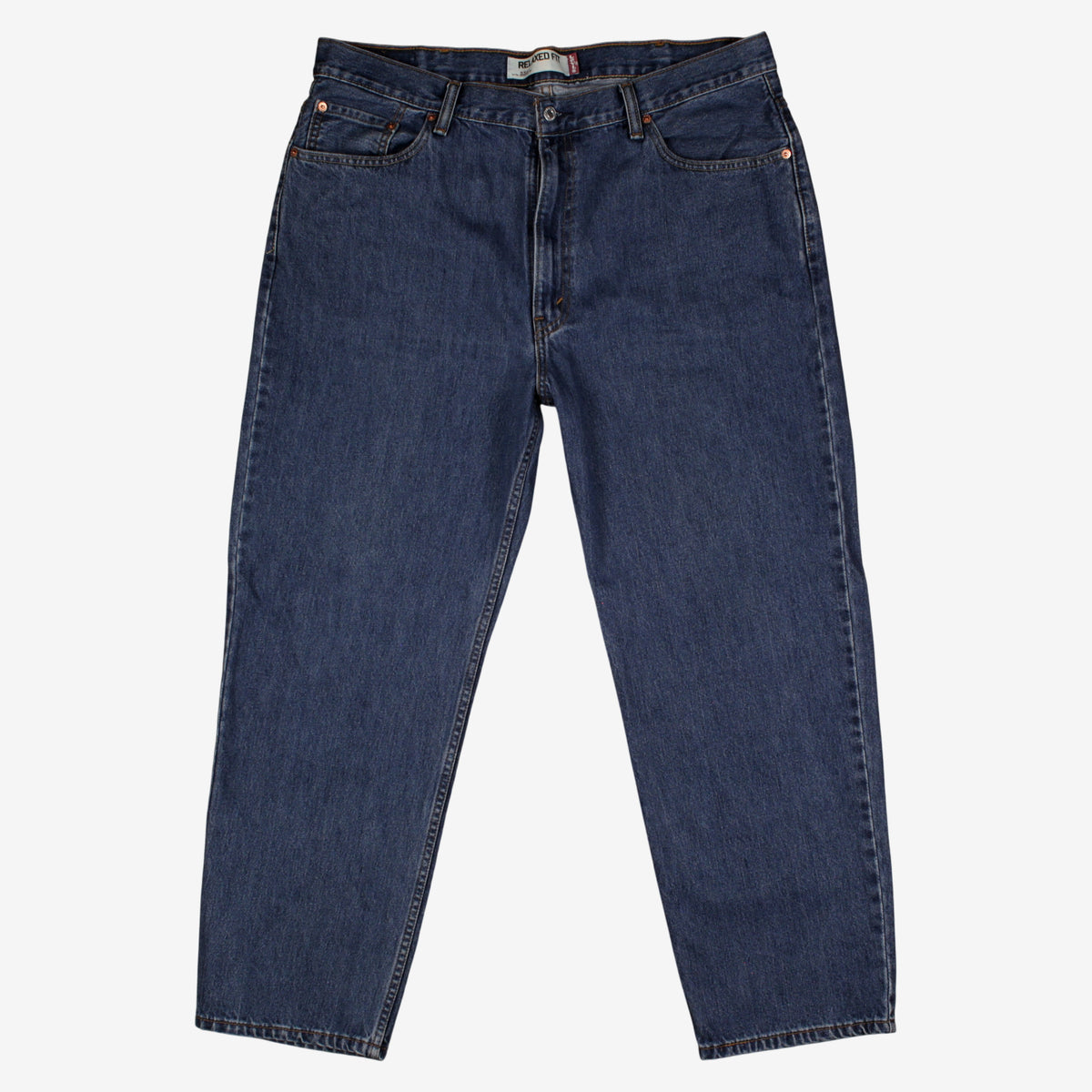 Levis 550 Jeans 40x30 Mens 00s Blue Relaxed Taper Dark Stonewash Denim