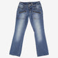 ONLY Y2K Jeans 30x31 Womens 00s Blue Light Stonewash Bootcut Denim