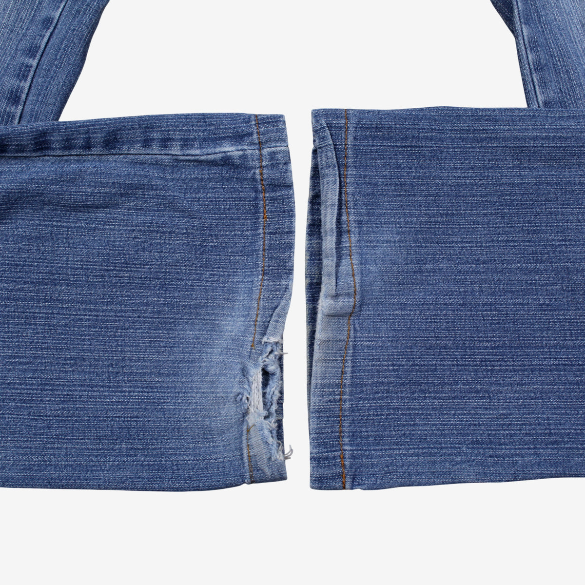 ONLY Y2K Jeans 30x31 Womens 00s Blue Light Stonewash Bootcut Denim