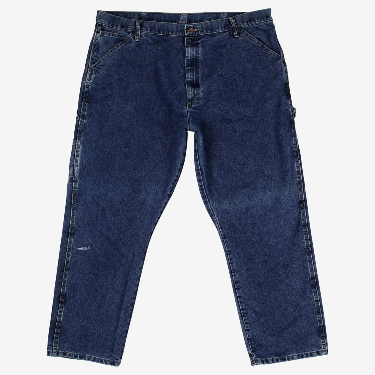 Wrangler Carpenter Jeans 40x30 Mens 00s Blue Stonewash Workwear Utility Denim