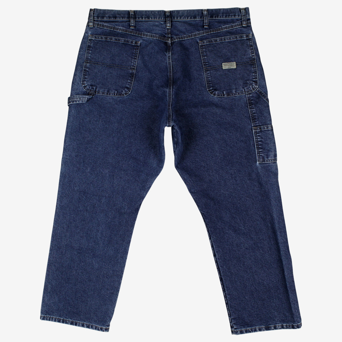 Wrangler Carpenter Jeans 40x30 Mens 00s Blue Stonewash Workwear Utility Denim