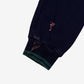 Vintage L.L. Bean T-shirt XL Mens 90s Striped Mock Neck USA Made Preppy Blue