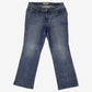 Levis Y2k Jeans 38x32 Womens Blue Medium Stonewash Low Rise 00s Bootcut Denim