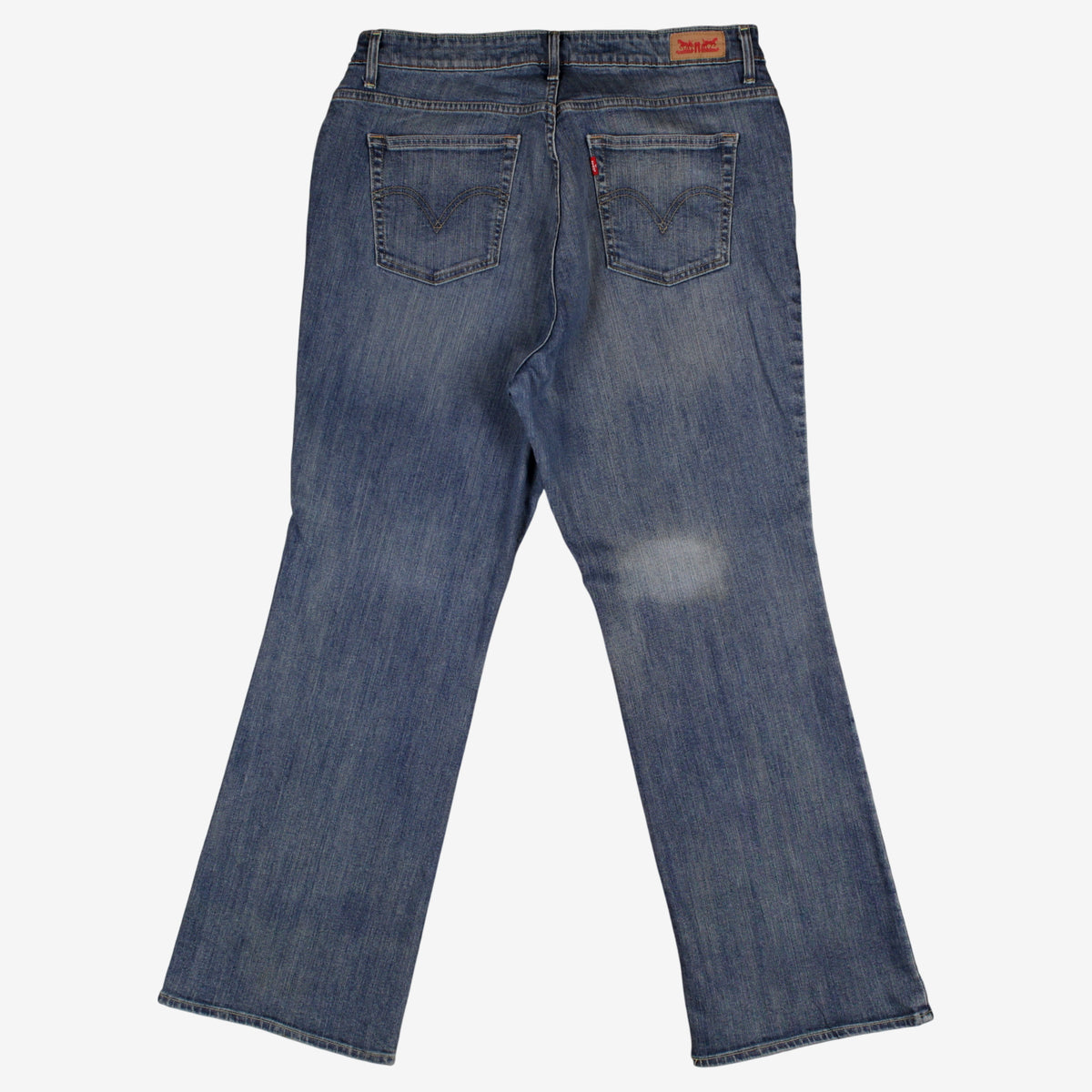 Levis Y2k Jeans 38x32 Womens Blue Medium Stonewash Low Rise 00s Bootcut Denim