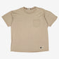 Vintage Russell Athletic T-Shirt XL Mens 00s Blank Pocket Beige Athletic Gym