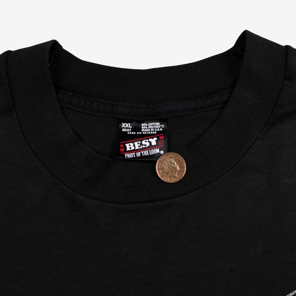 Vintage Best T-Shirt 2XL Mens 90s Black Karate USA Martial Arts Single Stitch